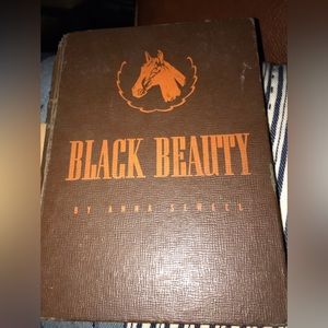 Vintage Black Beauty book by Ann Sewell inscription from 1945 not perfect